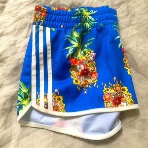 Adidas Tropical Pineapple Track Shorts